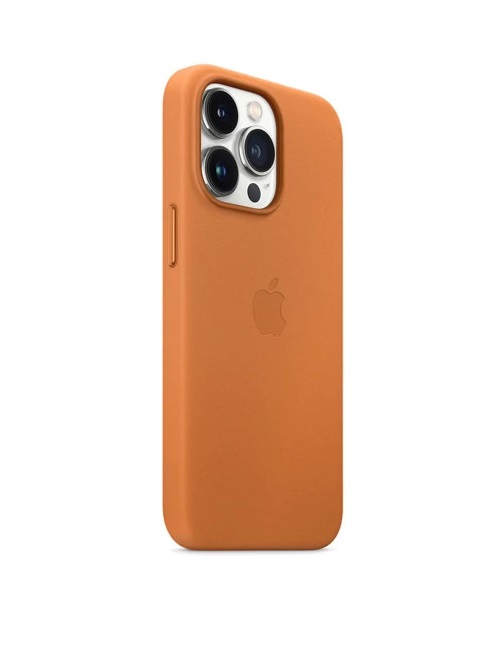 Эргономика и функциональность Apple Leather Case with MagSafe Golden Brown для iPhone 13 Pro